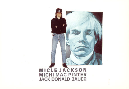 Micle Jackson Postcard